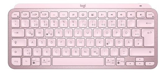 Klawiatura LOGITECH MX Keys Mini 920-010500, Bluetooth, różowy Logitech