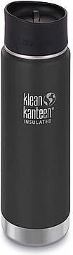 Klean Kanteen, Butelk termiczna, Wide,Café Cap 2.0, czarny, 592 ml Klean Kanteen