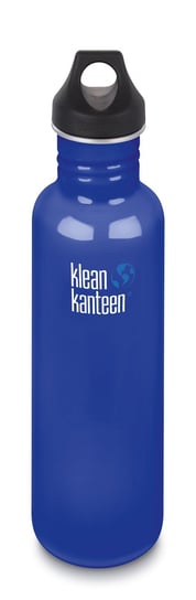 Klean Kanteen, Butelka, Classic Loop Cap, niebieski, 800 ml Klean Kanteen