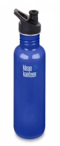 Klean Kanteen, Butelka, Classic (Sport Cap 3.0), Coastal Waters, 800 ml Klean Kanteen