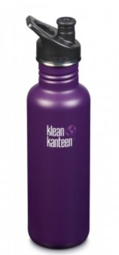 Klean Kanteen, Butelka, Classic (Sport Cap 3.0), Winter Plum (matt), 800 ml Klean Kanteen