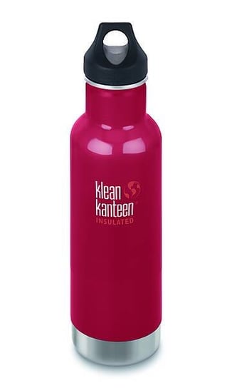 Klean Kanteen, Butelka, Classic Vacuum Insulated (Loop Cap), Mineral Red, 592 ml Klean Kanteen