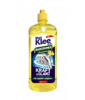 Klee Octowy płyn do mycia łazienki, kamień i rdza Essig Zitrone 1 L Herr Klee