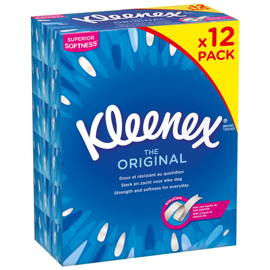 Kleenex, 12x Chusteczki higieniczne Original, 12x70 szt. Kleenex