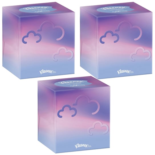 Kleenex Box Collection, Chusteczki Higieniczne, 3x48 Szt. Kleenex