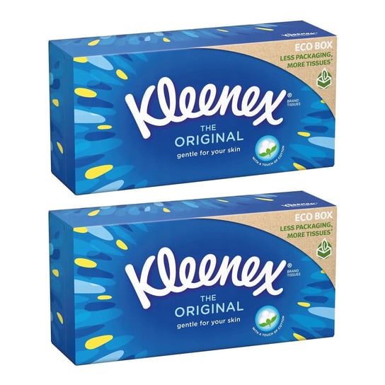 Kleenex, Chusteczki higieniczne Original, 2x70 szt. Kleenex