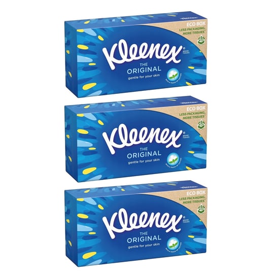 Kleenex, Chusteczki higieniczne Original, 3x70 szt. Kleenex