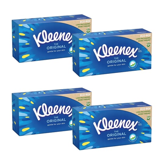 Kleenex, Chusteczki higieniczne Original, 4x70 szt. Kleenex