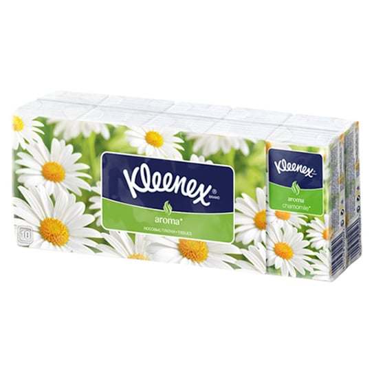 Kleenex, Chusteczki higieniczne rumianek, 10 szt. Kleenex