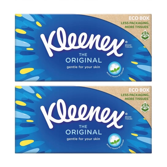 Kleenex Original, Chusteczki, 2x72 szt. Kleenex