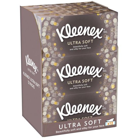 Kleenex Ultra Soft, Chusteczki Higieniczne, 12x64 Szt. Kleenex