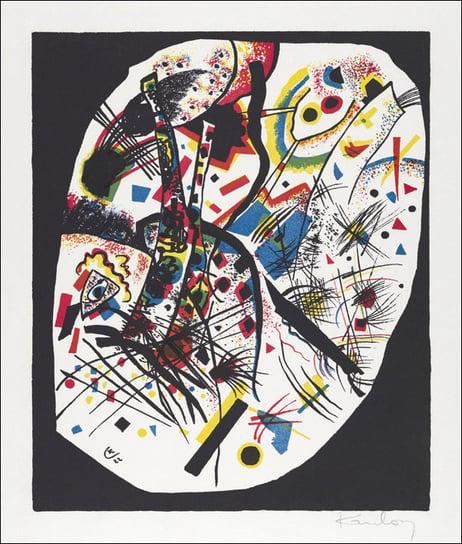 Kleine Welten III, Wassily Kandinsky - plakat 61x91,5 cm Galeria Plakatu