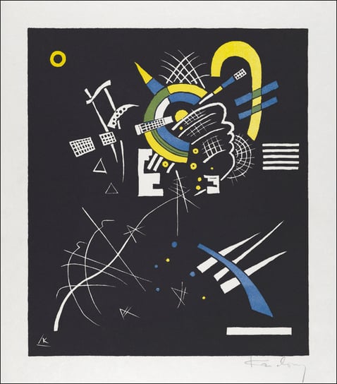 Kleine Welten VII, Wassily Kandinsky - plakat 30x40 cm Galeria Plakatu