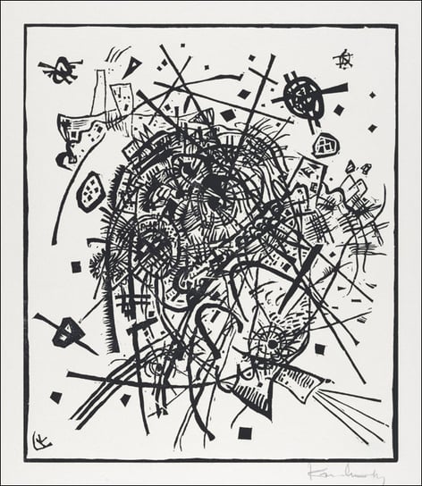 Kleine Welten VIII, Wassily Kandinsky - plakat 20x30 cm Galeria Plakatu