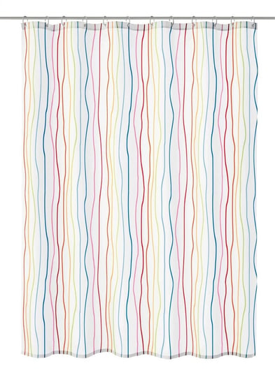Kleine Wolke Jolie Tekstylna Zasłona prysznicowa Multicolor 120x200 cm Kleine Wolke