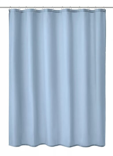 Kleine Wolke Kito Tekstylna Zasłona prysznicowa niebieska 240x180 cm Kleine Wolke