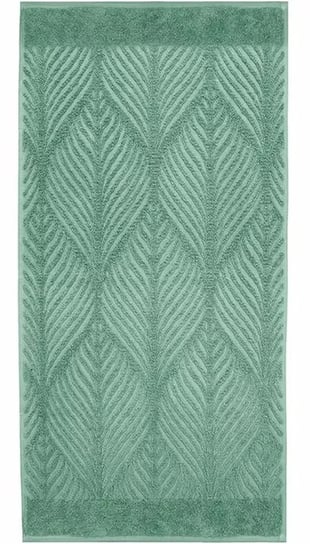 Kleine Wolke Leaf Wegański Ręcznik kapielowy zielony 70x140 cm ECO LIVING Kleine Wolke