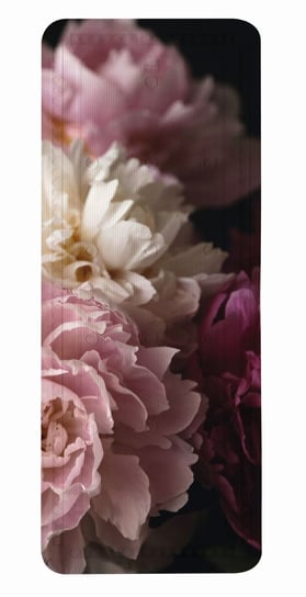 Kleine Wolke Rosemarie Mata bezpieczeństwa do wanny bordowy kwiaty  36x 92 cm Kleine Wolke