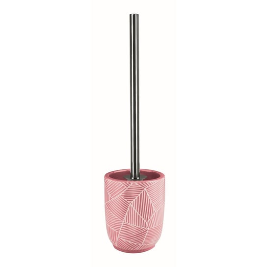 Kleine Wolke Serena szczotka WC z ceramiczną podstawą ze stojakiem różowy Kleine Wolke