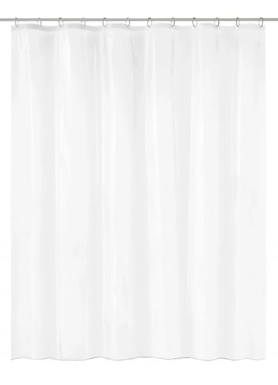 Kleine Wolke Sparkle Ekologiczna Zasłona prysznicowa biała 180x200 cm PEVA, bezzapachowa Kleine Wolke