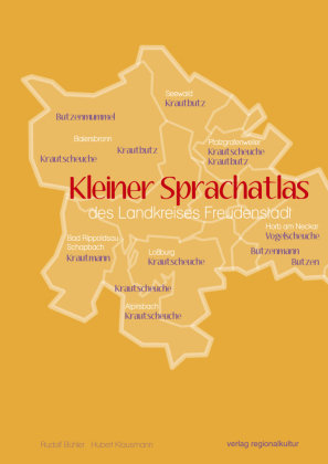 Kleiner Sprachatlas des Landkreises Freudenstadt Verlag Regionalkultur