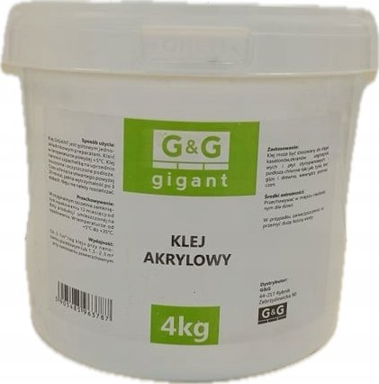 KLEJ AKRYLOWY GIGANT 4KG Inna marka