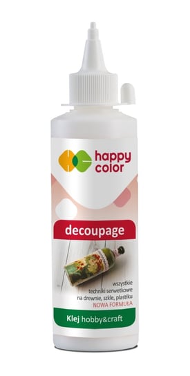 Klej do decoupage, butelka, 100 g Happy Color