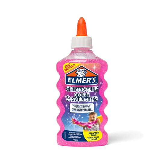 Klej Do Slime Z Brokatem Elmer'S 177Ml Różowy ELMER'S