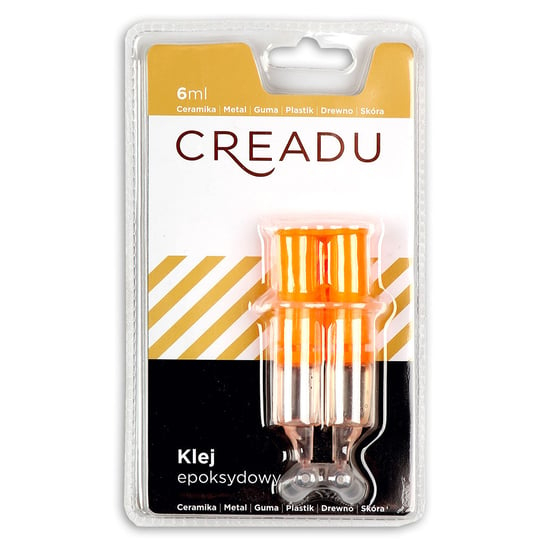 Klej epoksydowy w strzykawce, 6 ml Creadu