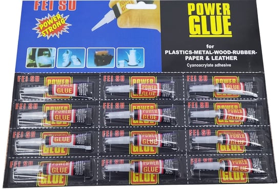 Klej Power Glue Extra Mocny Zestaw 12 Sztuk Strong Inna marka