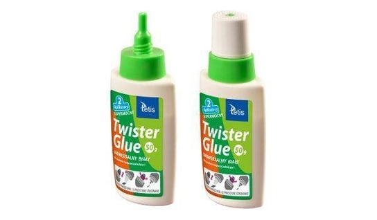 Klej Twister Glue 50g biały 2 aplikatory p12 TETIS, cena za 1szt TETIS