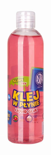 Klej w płynie transparentny różowy 250 ml Astra