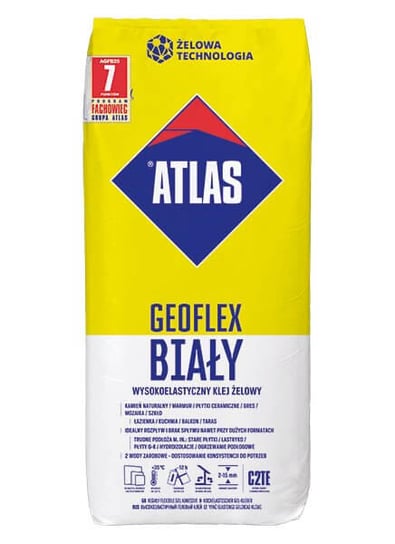 Klej Żelowy Wysokoelastyczny Geoflex Biały Atlas Atlas