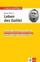 Klett Lektürehilfen Bertolt Brecht, "Das Leben des Galilei" Klett Lerntraining