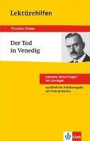 Klett Lektürehilfen Thomas Mann "Der Tod in Venedig" Mann Thomas