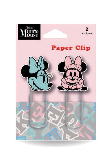 Klipy do papieru Disney Fashion MiNNIE Mouse, mix, 2 szt. Myszka Minnie