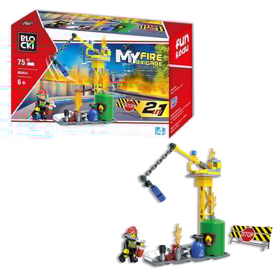 Klocki Blocki MyFire 2 W 1 75 el. Blocki