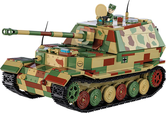 Klocki Cobi Hc Wwii 2582 Czołg Panzejager Tiger(P) Elefant 1252K COBI