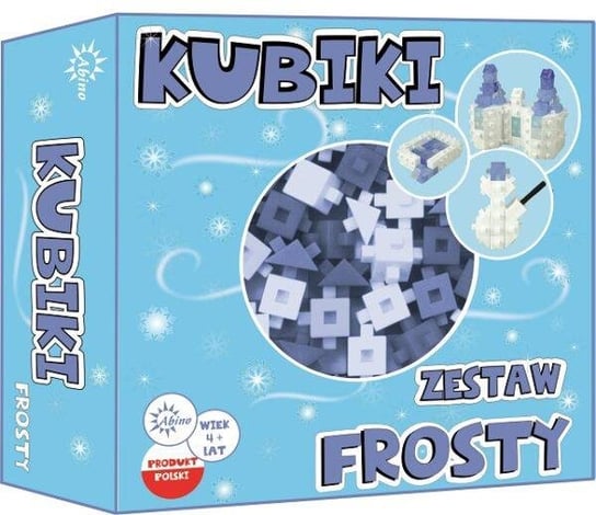 Klocki dla dzieci Kubiki Frosty (5907518337176) Abino
