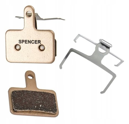 Klocki do tarcz Spencer Shimano Deore metaliczne Saccon