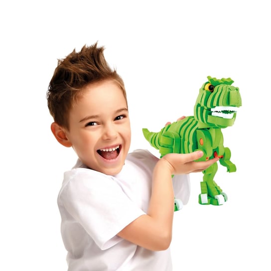 Klocki, klocki konstrukcyjne Dinozaury T-rex, Toi-toys Toi-Toys