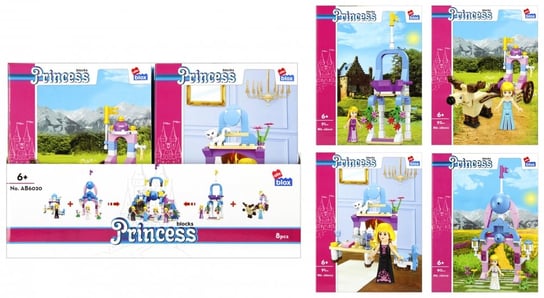 Klocki Konstrukcyjne 90-92 Elementy Girl Princess Alleblox 492802 AlleBlox