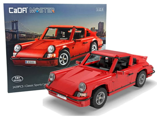 Klocki Konstrukcyjne Auto Sportowe Czerwone CADA 3236 Elementów Lean Toys