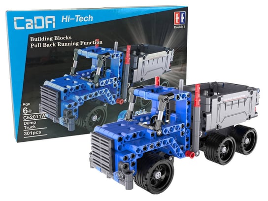 Klocki Konstrukcyjne Ciężarówka Cada 301 Elementów Lean Toys