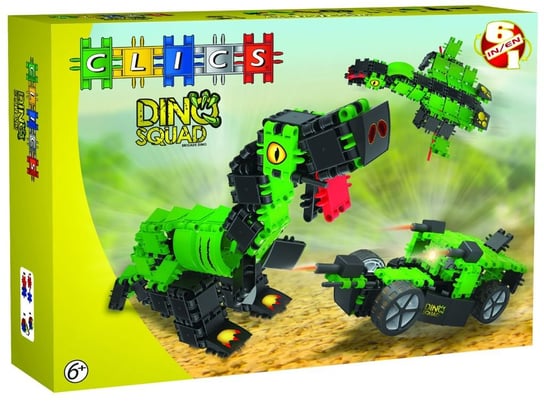 Klocki konstrukcyjne Dino Squad Clics Toys
