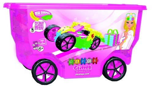 Klocki konstrukcyjne Glitter Clics Toys
