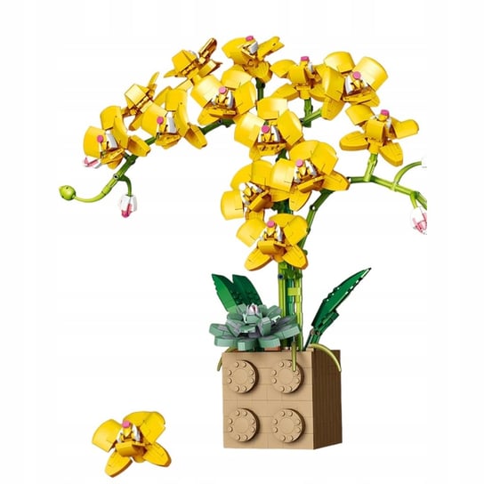 Klocki Konstrukcyjne Orchidea/ 1369 Elementów / Zapakowane w Ozdobny Karton Greenzone