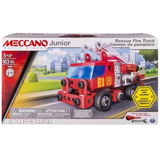 Klocki konstrukcyjne, Wóz strażacki deluxe Meccano