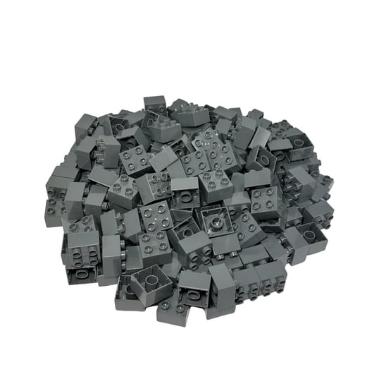 Klocki LEGO® DUPLO® 2x2 Jasnoszary - 3437! Zestaw 50x LEGO