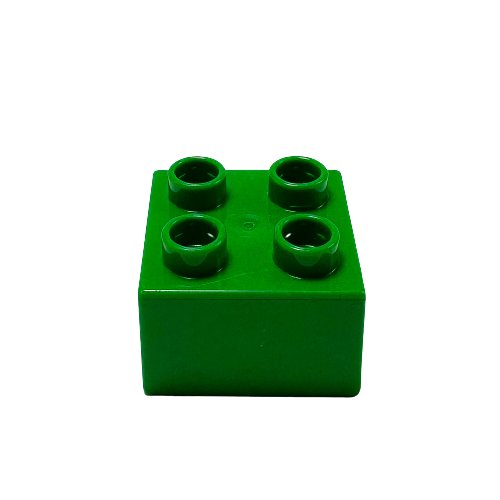 Klocki LEGO® DUPLO® 2x2 Zielony - 3437 NOWOŚĆ! Ilość 250x LEGO